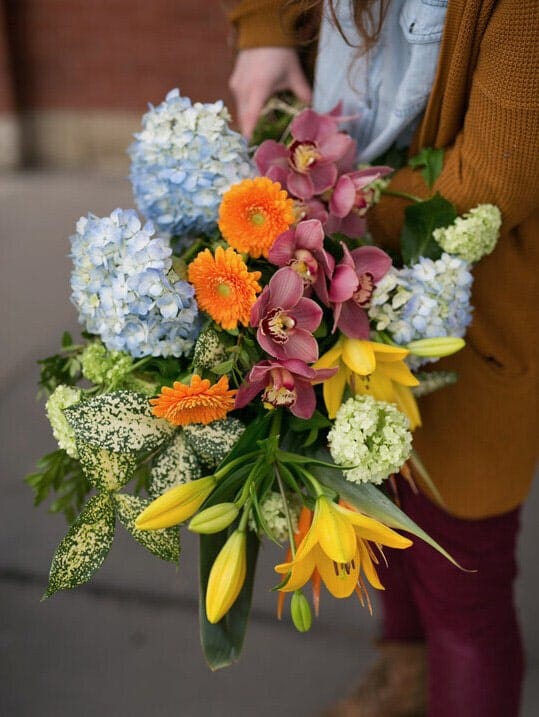 Assorted flower bouquet