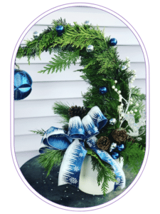 Whoville Grinch Tree at The Lavender House Flower Shop